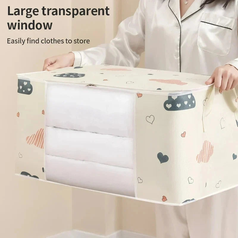 Large Capacity Dustproof Quilt Storage Bag - Household Organizers for Clothes & Bedding