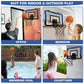 Basketball Hoop For Kids Wall Mounted Mini Backboard Kit Indoor Outdoor Play Back To School 2026 Gift