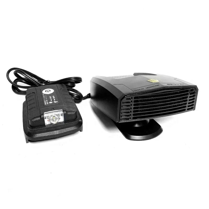 Car2025 Edition Heater 600W Defroster - Rapid Windshield Warmth, Fan for Cars and Trucks 18V Battery Not Included, Winter