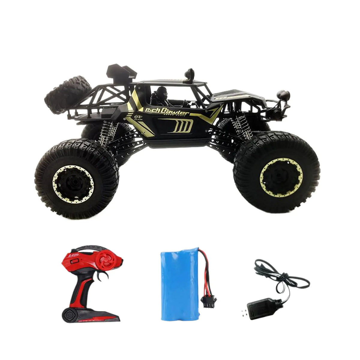 RC2025 Edition Car 4WD Off Road Rock Crawler 2.4G Remote Control Vehicle All Terrain Toy Gift Viral