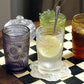 Tumbler Glass 350ml Engraved Sunflower Vintage Drinkware Summer 2025 Tableware Elegant Gift Idea