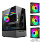 ITX Mini PC Case 240mm Water Cooling MicroATX Chassis