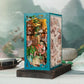 Book Antiquity Nook Doll House Kit with Touch Light 3D Puzzle Toy