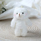Variant image for Cute 12cm Plush Rabbit Keychain Doll - Soft Stuffed Animal Keychain Gift for Girls in Blush Pink-8