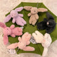 Rabbit Plush Keychain Cute Bunny Bag Charm Plush Gift