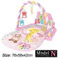 Play Baby Gym Piano Activity Mat With Hanging Toys Newborn Early Education Fall 2025 Sensory Motor Skill Gift