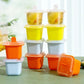 Grade Food Silicone Ice Cube Molds with Popsicle Sticks for Ice Cubes, Jellies, and Custom Treats - Stackable and Dishwasher Safe