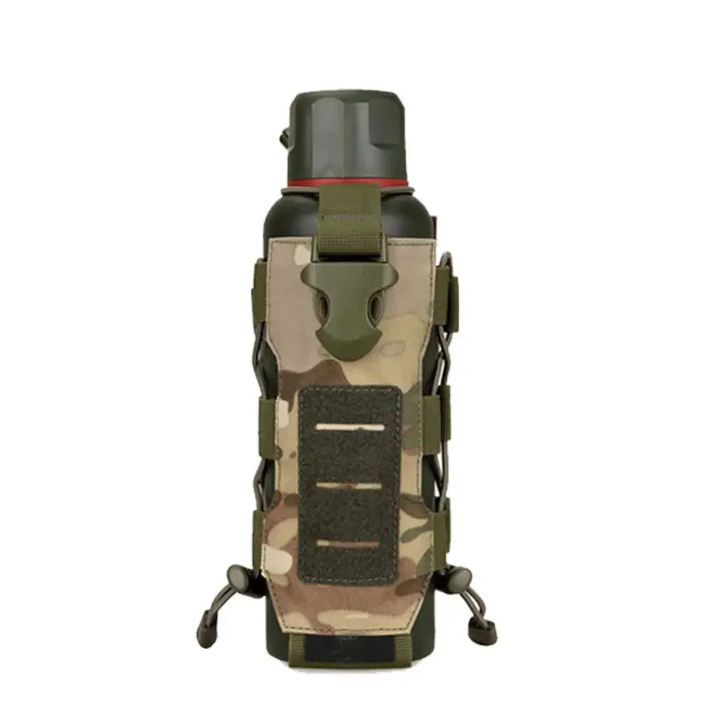 MOLLE Radio Pouch and Water Bottle Holder - Flexible 40 Oz Pouch for Backpack Fall 2025 Tactical Gear Accessory