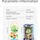 Soothing Baby Rattle Suction Cup Newborn Sensory Toys