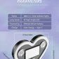 Window Car Neon Light Heart Shaped LED Interior Lamp TikTok Viral Fall 2026 Solar Powered Wiring Free