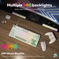 Keyboard Mechanical R75 Gasket 80Key RGB Hot Swap Spanish