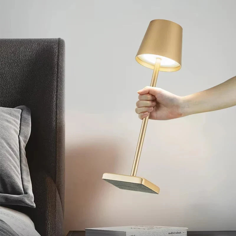LED Table Lamp Touch Sensor Desk Night Light Ambient Bedside Light Fall 2026 Household Decor Trend