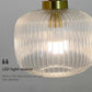 Japandi Glass Pendant Light Japanese Scandinavian Hanging Lamp Warm