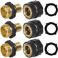 Garden Hose Fast Connector Kit Male and Female Fittings with O Rings Leak Free Fast Connectors Spring 2026 Garden Upgrade