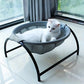 Bed Cat Breathable Cooling Hammock Cot Elevated Pet Sofa Summer 2025 Cozy Sturdy Metal Frame Nap Lounger