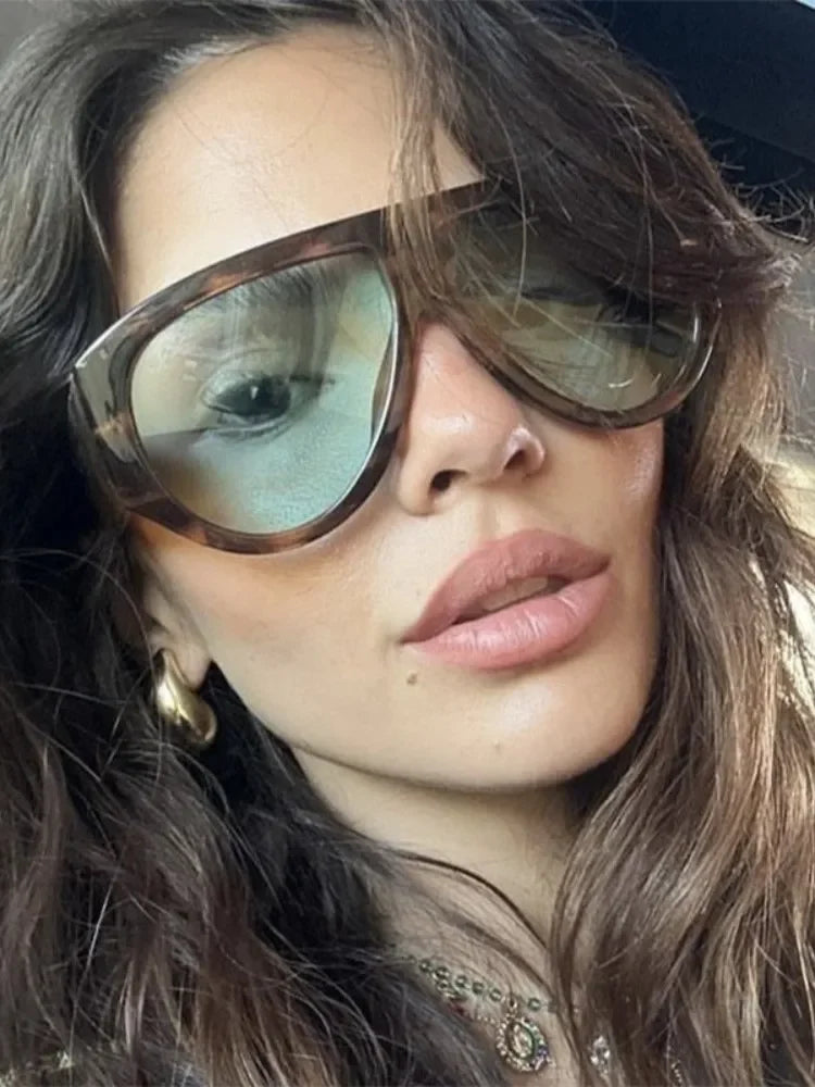 Oversized Sunglasses Hip Hop Shades Unisex Designer Eyewear UV400 Protection Fall 2026 Trend