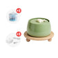 Water Cat Fountain 1300ml Ceramic USB Charging Pet Fountain With Filter And Wooden Stand Fall 2025 Continuous Hydration