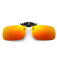 Clip Polarized On Sunglasses - UV 380 Driving Fishing Glasses Color Lenses