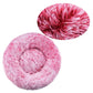 Bed Pet Round Plush Bed Winter Warm 2026 Washable Cozy Comfort For Pets