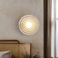Wabi Japandi Sabi Round Wall Sconce Japanese Minimal LED Light