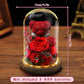 A Thoughtful Valentine's Day Surprise for Her – Eternal Preserved Rose Gift Box with Teddy Bear