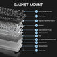 Keyboard Mechanical 75 Percent Hot Swap Gasket Mount Wired