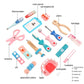 Doctor Wooden Playset - Educational Medical Toy for Kids, Imaginative Role-Playing Fun