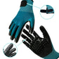 Grooming Pet Gloves Teal Rubber Bath Gloves Spring 2026 Hair Removal Non Slip Gentle Massage