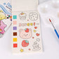 Painting Watercolor Book With Pen Self Contained Water Colors Art Kit For Kids Back To School 2025 Gift