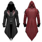 Medieval2025 Edition Assassin Hooded Jacket Costume Halloween