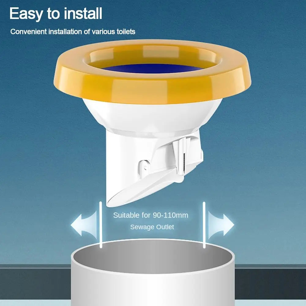 Flange Toilet Ring Universal Anti Leak Seal Floor Mounted Drain Seal for Bathroom Fall 2026 Upgrade