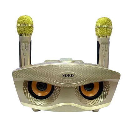 Bluetooth Karaoke Speaker 30W Travel-Friendly System Household Party Karaoke Machine Dual Microphones TikTok Viral Fall 2025 Gift