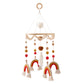 Mobile Baby Wooden Crib Hanging Toy Newborn Nursery Fall 2025 Soothing Music Developmental Gift