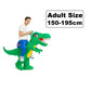 Alien Halloween Inflatable Costume for Kids & Adults - Funny Cosplay Suit for Parties