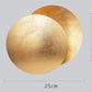 Wall2026 Edition Sconce Light Round Eclipse Contemporary Wall Lamp Iron Construction Ambient Bedside Decor Fall