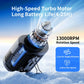 5000mAh Travel-Friendly Waist Fan - 4 Speeds Neck Fan for Outdoor Travel