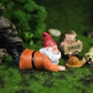 Garden Resin Statue Gnome Ornament For Yard Patio Lawn Decor Outdoor Holiday Decoration