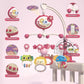 Mobile Crib Remote Music Light Newborn Sensory Toys