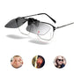 Clip Polarized On Sunglasses - UV 380 Driving Fishing Glasses Color Lenses