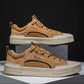 Sturdy men's outdoor sneakers - anti-slip wear-resistant fabric upper, for hiking and casual everyday