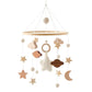 Mobile Baby Wooden Crib Hanging Toy Newborn Nursery Fall 2025 Soothing Music Developmental Gift