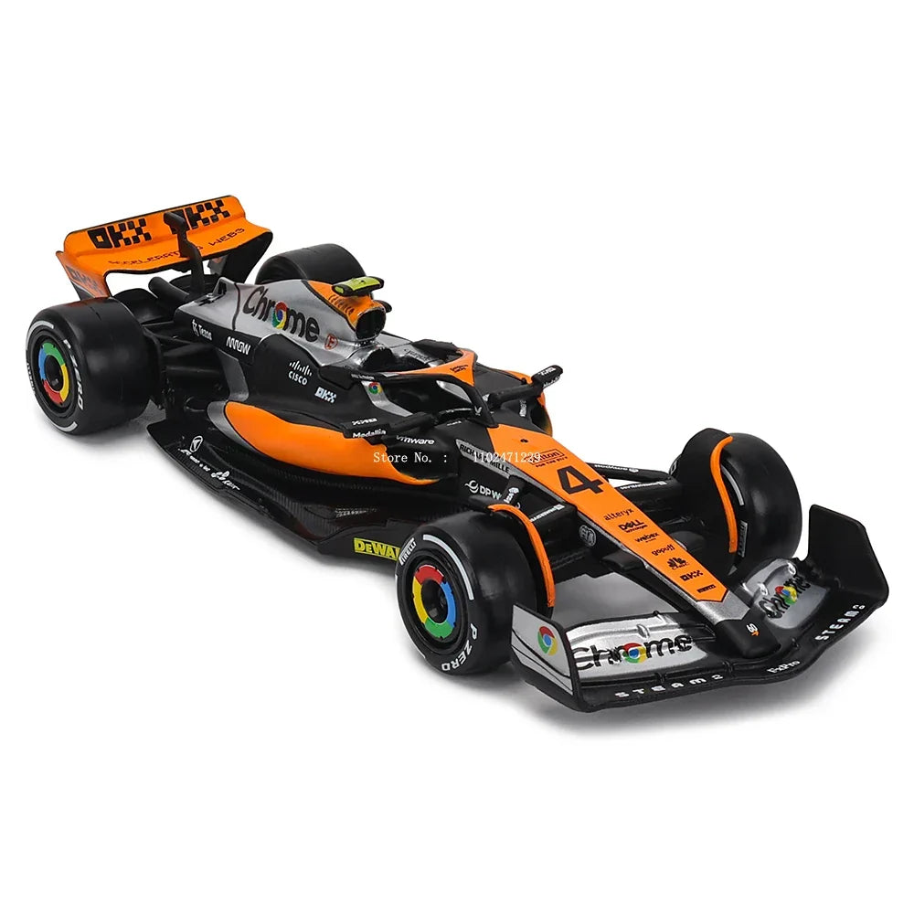 Car Die-Cast 1:43 Scale Formula One MCL60 Replica 2023 Collectible Display Model Fall 2025 Gift