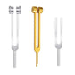 Chakra Healing Tuning Fork Kit 128Hz 512Hz - Aluminum Alloy Sound Therapy Tools for Yoga and Meditation