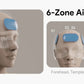 Stress Relief Sleep Aid 2026 – Graphene Heated Head Massager Air Pressure & Eye Compress