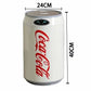 Induction Automatic Trash Can Round Kitchen Bin 24x40cm