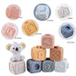Silicone Montessori Building Blocks for Babies - Stacking and Teething Toys for Early Learning, Safe and Light, Bright Colors
