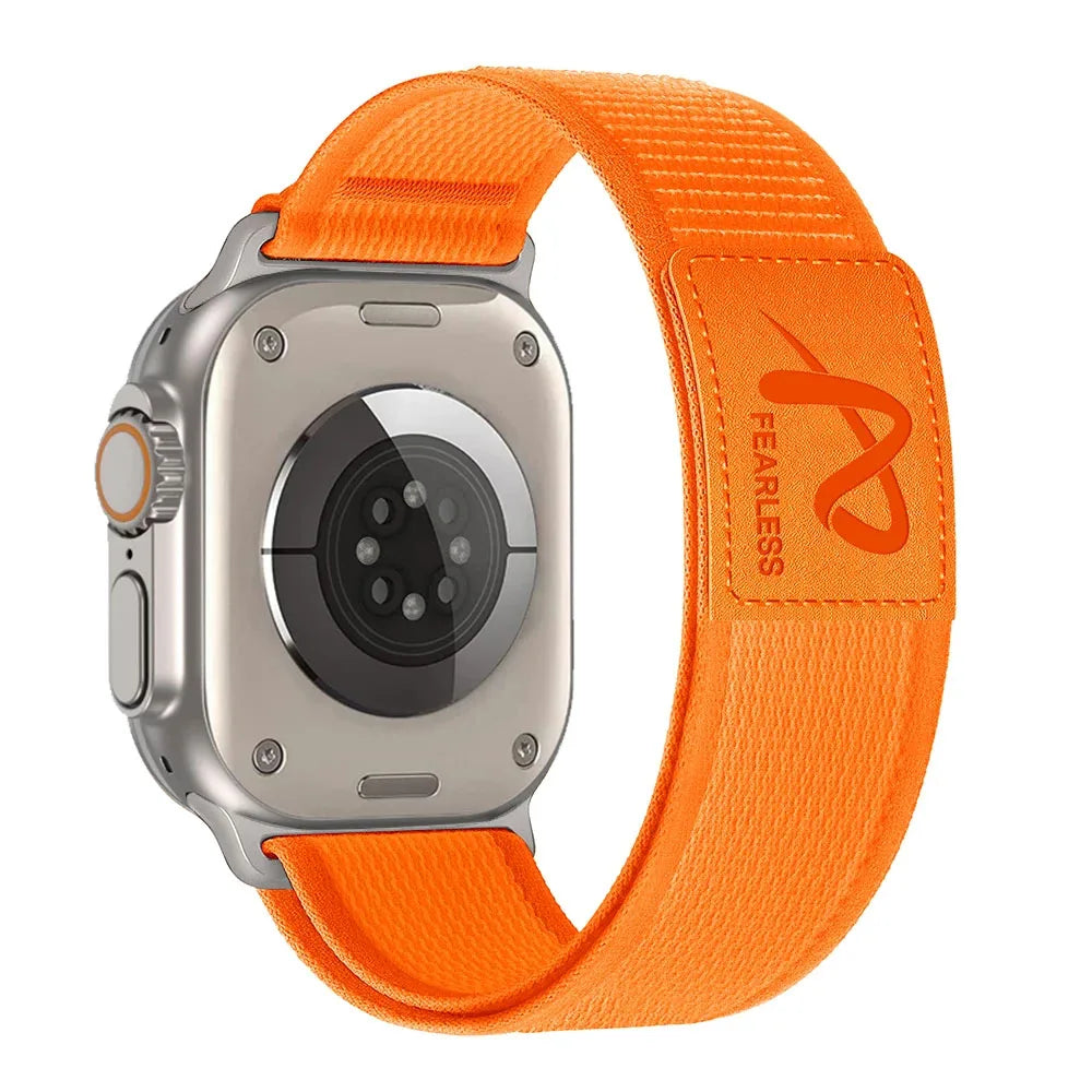 Trail Nylon Loop Apple Watch Band - Breathable Sport Strap for Ultra 3 2, Series 11 10 9 8 7 41-49mm
