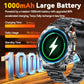 1.7 Inch AMOLED, Fall 2025 Trend, 1000mAh Battery, IP69K Water-Resistant, Bluetooth Calling – Smartwatch Rugged Outdoor GPS