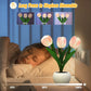 LED Night Light Tulip Table Lamp Romantic Ambient Flower Light Fall 2025 Household Decor Gift