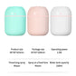 Travel-Friendly USB Ultrasonic Air Mini Humidifier Diffuser with LED Lamp - Car Purifier Aroma Mist Maker for Household & Travel